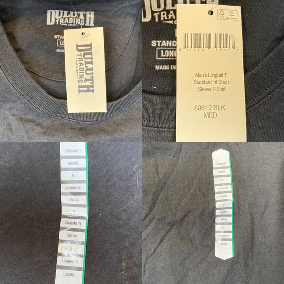 3 Duluth Trading Co. Mens Longtail T-Shirts Medium Lot Of Three Casual Tee - Picture 3 of 4